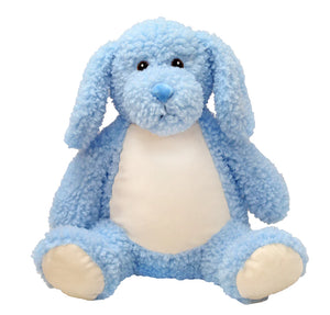 Fluffy Dog - Blue